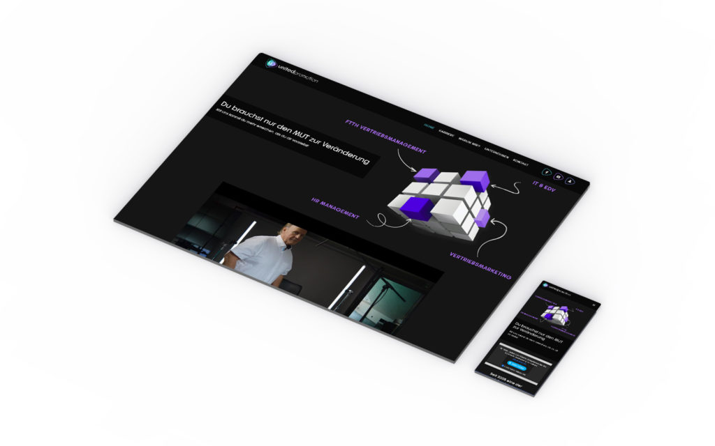 Browser Mockup United Promotion