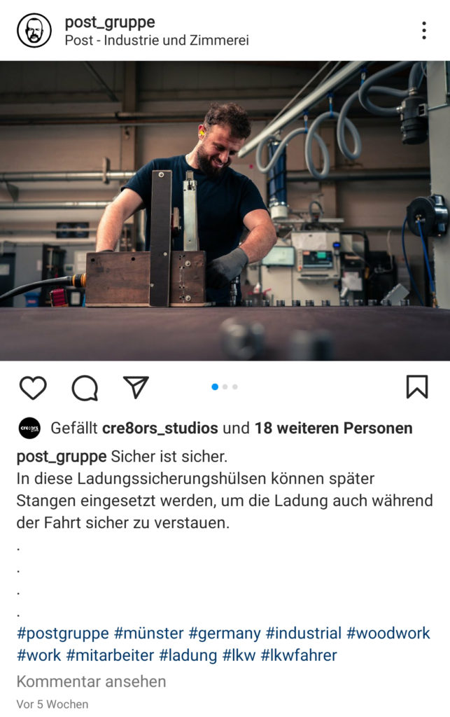 Instagram Post Post Gruppe 1